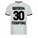 Bayer Leverkusen Jeremie Frimpong #30 Bortedrakt 2023-24 Korte ermer